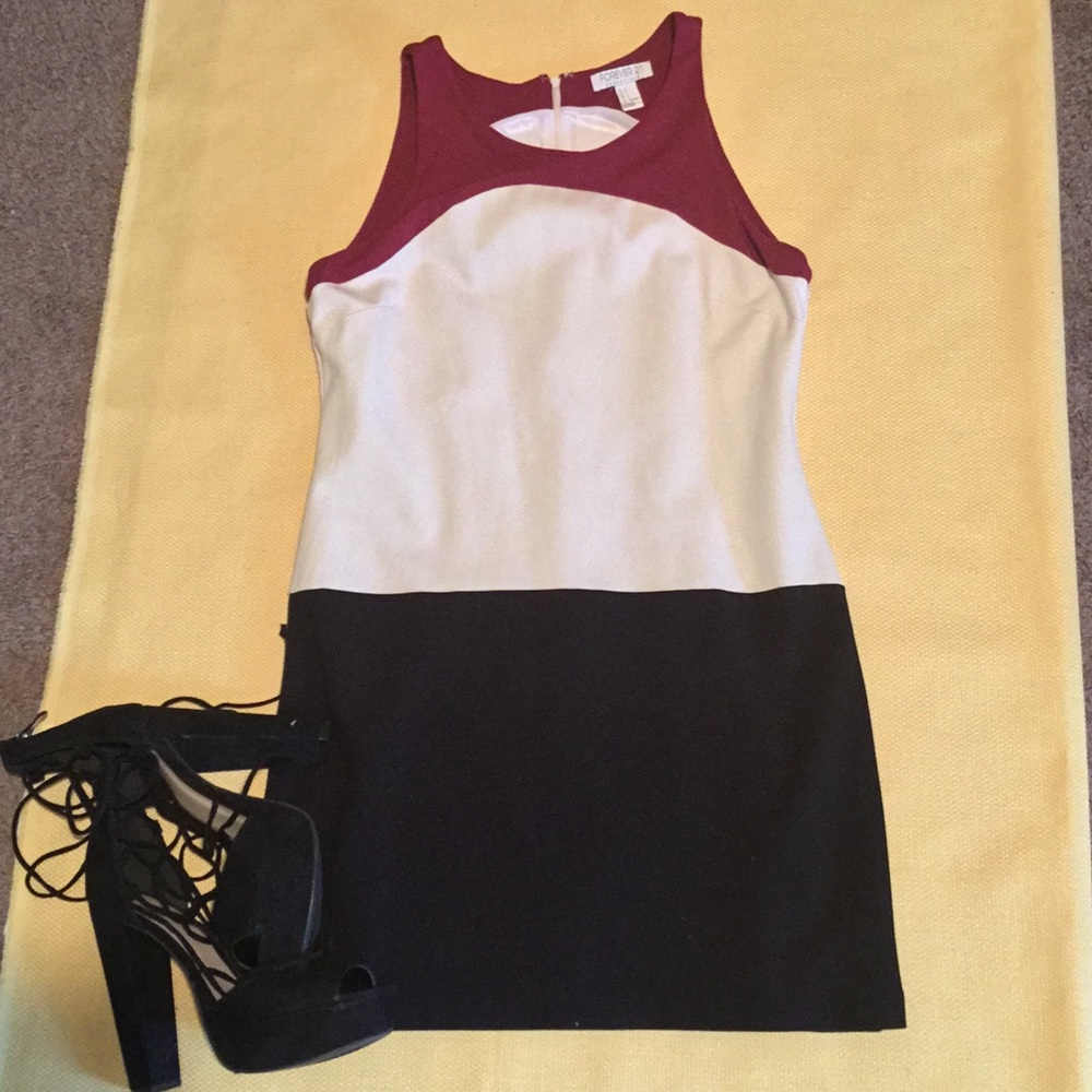 Forever 21 zip up dress Sz. L